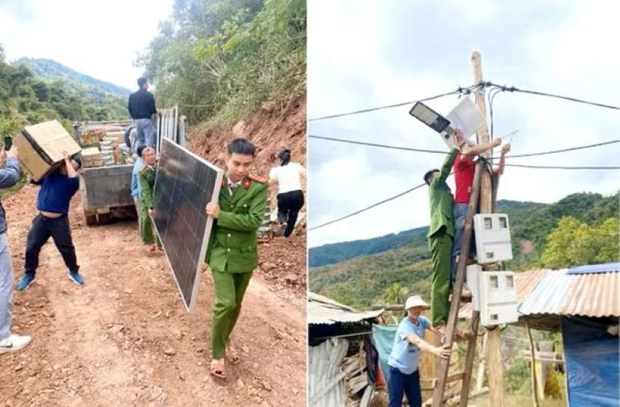 Ba điểm trường mầm non Nhọt Lợt, Xốp Dương và Cha Nga thuộc xã Mỹ Lý, huyện Kỳ Sơn, tỉnh Nghệ An nằm cách trung tâm xã khoảng 45km, giữa vùng núi cao hiểm trở, giao thông đi lại vô cùng khó khăn. Đây là những điểm trường xa xôi và đặc biệt khó khăn nhất của xã, nhiều năm qua chưa có điện lưới quốc gia, khiến đời sống sinh hoạt cũng như công tác dạy và học của giáo viên, học sinh gặp rất nhiều trở ngại.