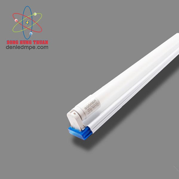 Bộ máng đèn LED T8 thủy tinh bọc nhựa Dài 1.2m Nanoco
